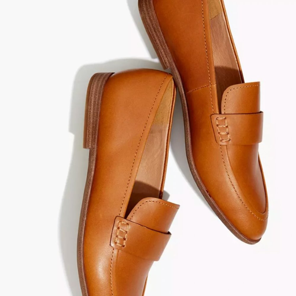 Madewell Alex Loafer in English Saddle